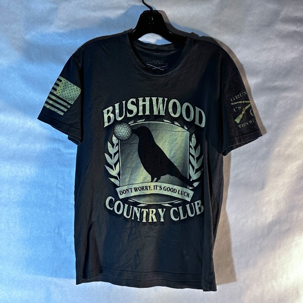 Grunt Style Golf Golfing Patriotic America Short Sleeve Tee T Shirt